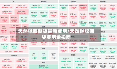 天然橡胶期货最新费用/天然橡胶期货费用金投网