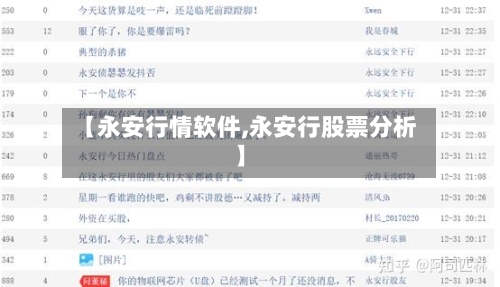 【永安行情软件,永安行股票分析】