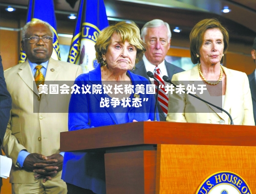 美国会众议院议长称美国“并未处于战争状态”