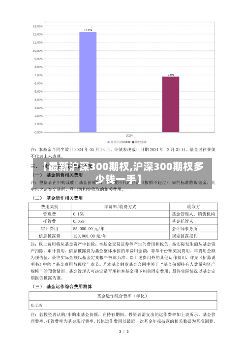 【最新沪深300期权,沪深300期权多少钱一手】
