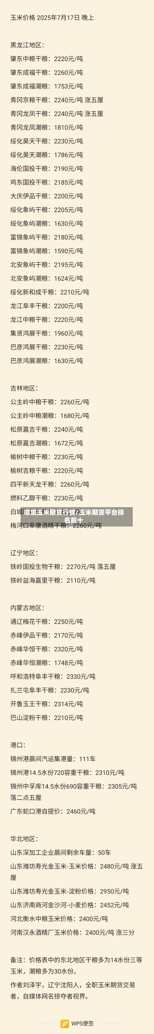 哪里玉米期货行情/玉米期货平台排名前十-第2张图片