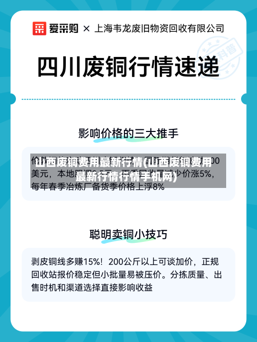 山西废铜费用最新行情(山西废铜费用最新行情行情手机网)