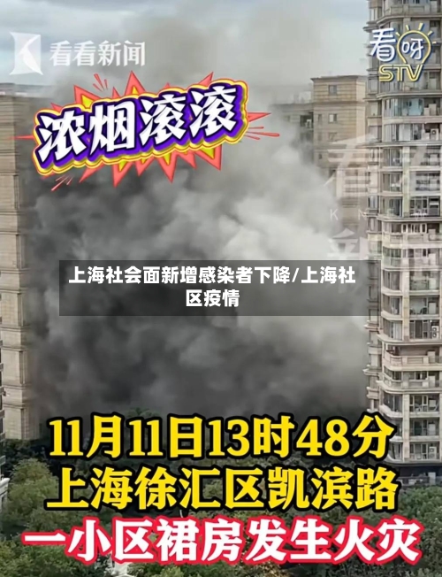 上海社会面新增感染者下降/上海社区疫情