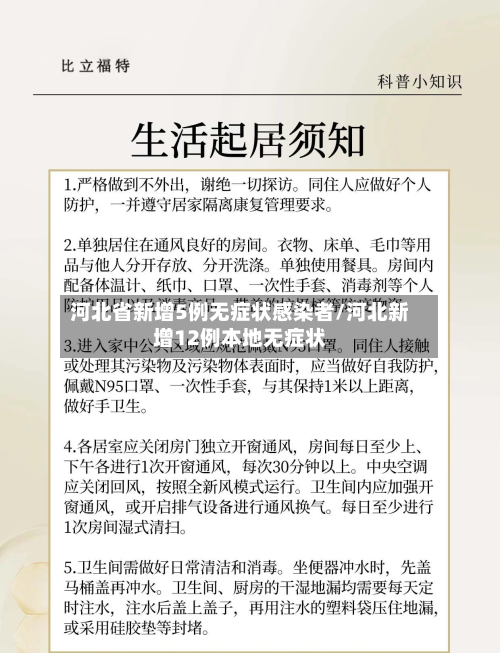 河北省新增5例无症状感染者/河北新增12例本地无症状