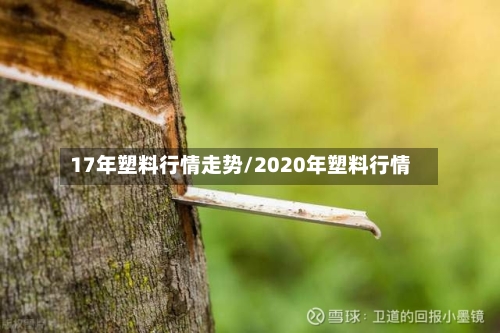 17年塑料行情走势/2020年塑料行情-第2张图片