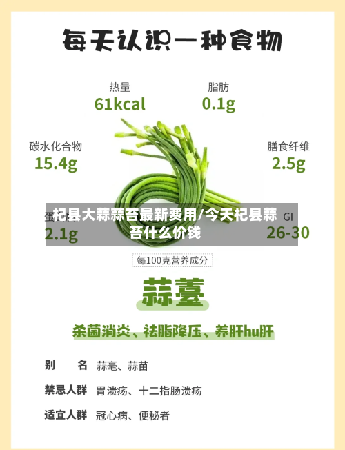 杞县大蒜蒜苔最新费用/今天杞县蒜苔什么价钱-第2张图片