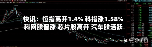 快讯：恒指高开1.4% 科指涨1.58% 科网股普涨 芯片股高开 汽车股活跃-第2张图片