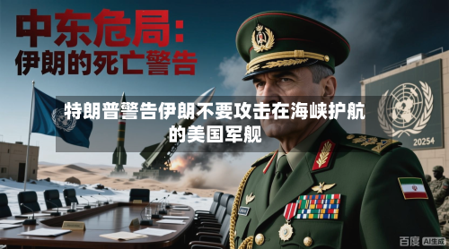 特朗普警告伊朗不要攻击在海峡护航的美国军舰