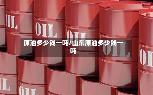 原油多少钱一吨/山东原油多少钱一吨-第2张图片