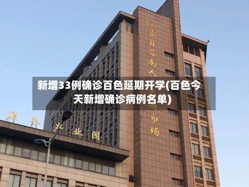 新增33例确诊百色延期开学(百色今天新增确诊病例名单)