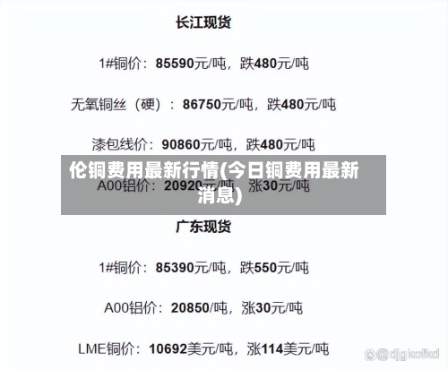 伦铜费用最新行情(今日铜费用最新消息)-第3张图片