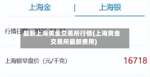 最新上海黄金交易所行情(上海黄金交易所最新费用)-第2张图片