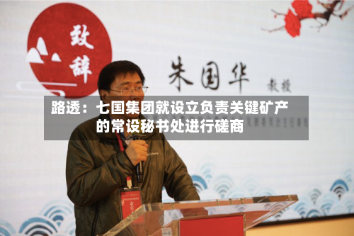 路透：七国集团就设立负责关键矿产的常设秘书处进行磋商