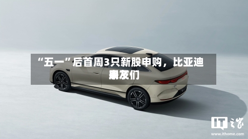 “五一	”后首周3只新股申购	，比亚迪朋友们来了-第2张图片