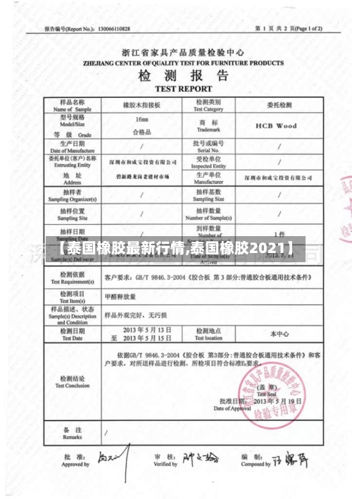 【泰国橡胶最新行情,泰国橡胶2021】-第3张图片