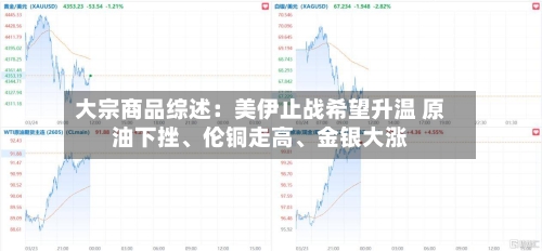 大宗商品综述：美伊止战希望升温 原油下挫、伦铜走高	、金银大涨-第2张图片
