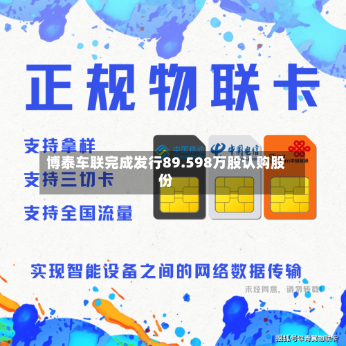博泰车联完成发行89.598万股认购股份