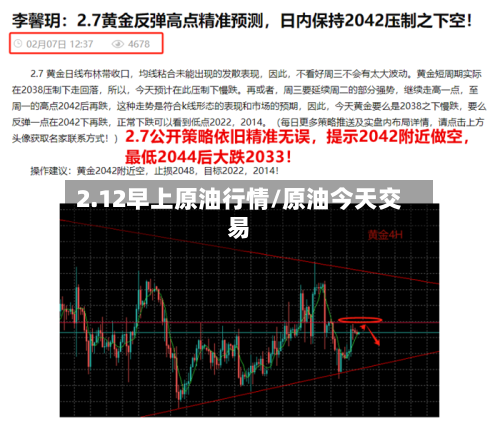 2.12早上原油行情/原油今天交易-第3张图片