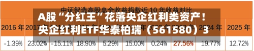 A股“分红王”花落央企红利类资产！央企红利ETF华泰柏瑞（561580）3月以来吸金超8亿元领跑同类