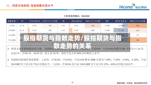 股指期货与指数走势/股指期货与指数走势的关系