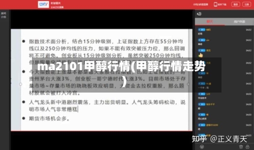 ma2101甲醇行情(甲醇行情走势)-第2张图片