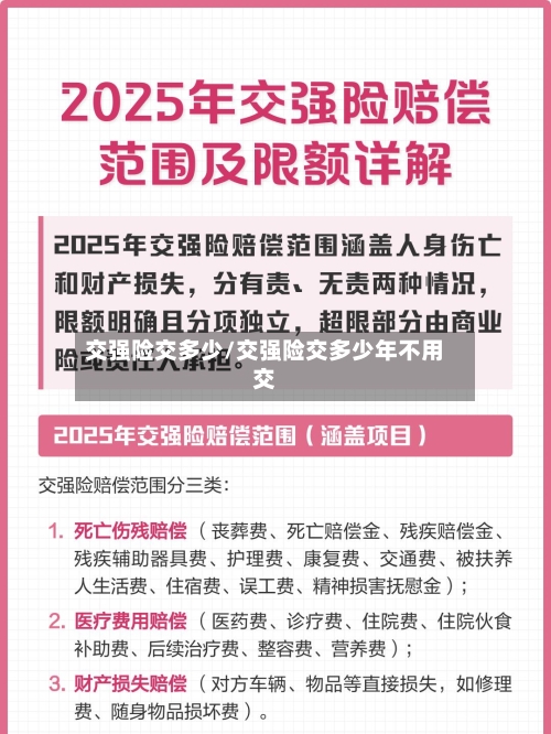 交强险交多少/交强险交多少年不用交-第2张图片