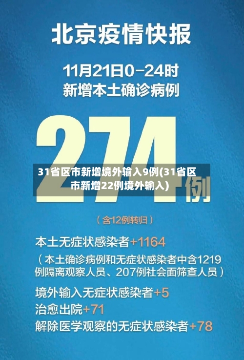 31省区市新增境外输入9例(31省区市新增22例境外输入)-第3张图片