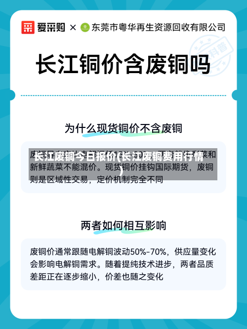 长江废铜今日报价(长江废铜费用行情)