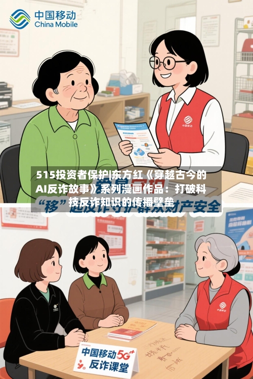 515投资者保护|东方红《穿越古今的AI反诈故事》系列漫画作品：打破科技反诈知识的传播壁垒-第3张图片