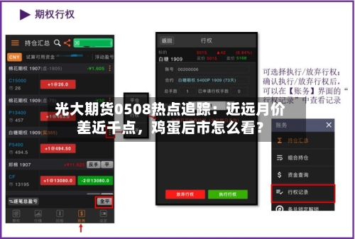 光大期货0508热点追踪：近远月价差近千点，鸡蛋后市怎么看？