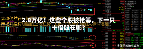 2.8万亿！这些个股被抢筹，下一只十倍股在哪？