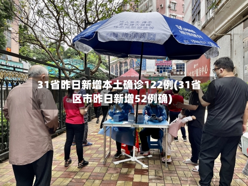 31省昨日新增本土确诊122例(31省区市昨日新增52例确)