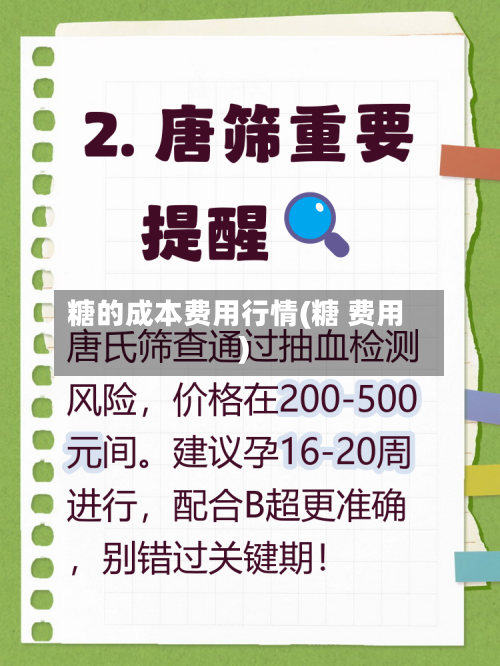 糖的成本费用行情(糖 费用)