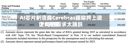 AI芯片制造商Cerebras据称将上调IPO费用区间 因需求太踊跃-第2张图片