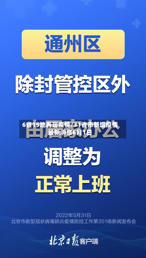 6省15地再现疫情/31省市新增疫情最新消息6月1日-第2张图片