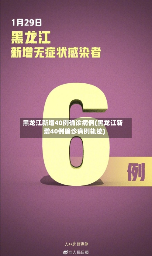 黑龙江新增40例确诊病例(黑龙江新增40例确诊病例轨迹)-第2张图片