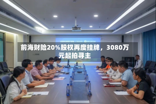 前海财险20%股权再度挂牌，3080万元起拍寻主