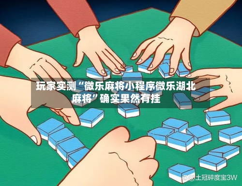 玩家实测“微乐麻将小程序微乐湖北麻将”确实果然有挂-第3张图片